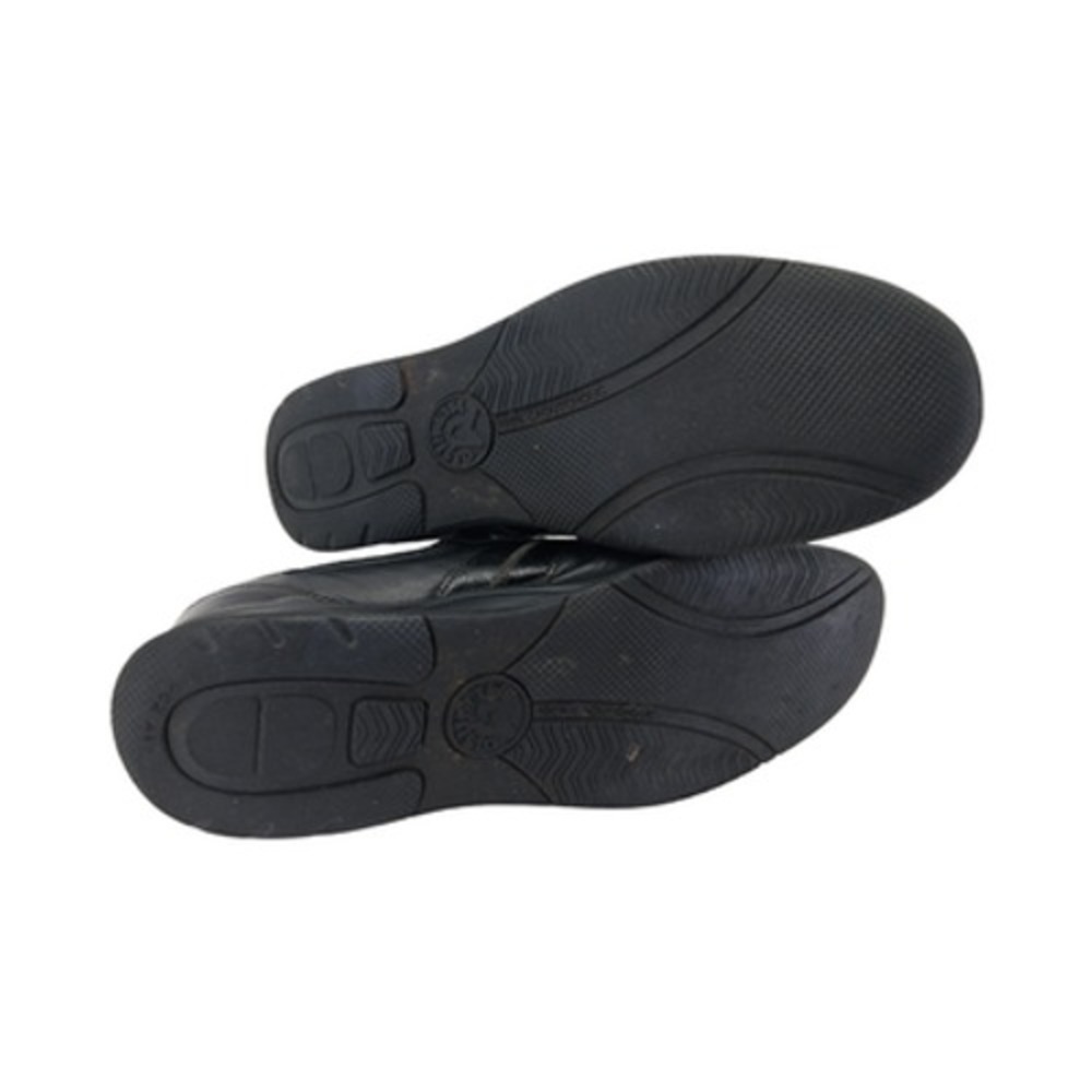 Mephisto Shoes Womens Size 11 Black Leather WaveWalk Walking Sneakers Comfort - Picture 4 of 10